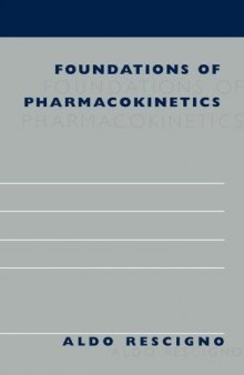 Foundations of pharmacokinetics