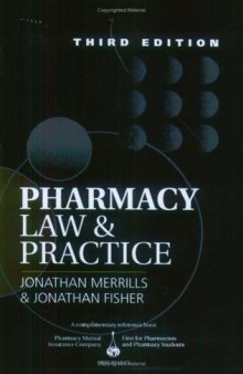 Pharmacy Law and Practice, 3rd edition