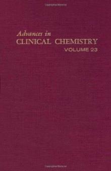 Advances in Clinical Chemistry, Vol. 23