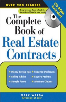 The Complete Book of Real Estate Contracts