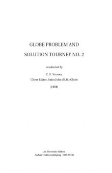 Globe Problem and Solution Tourney