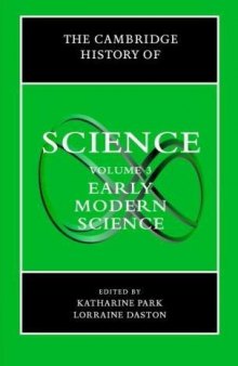 Cambridge History of Science. Early Modern Science
