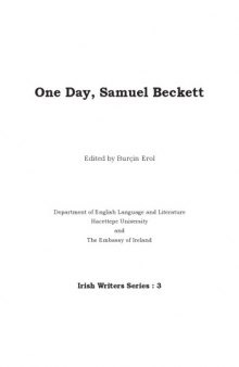 One Day, Samuel Beckett