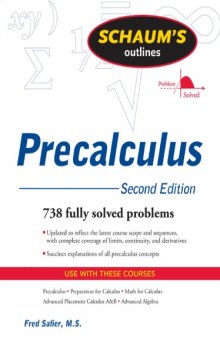 Schaum's PreCalculus