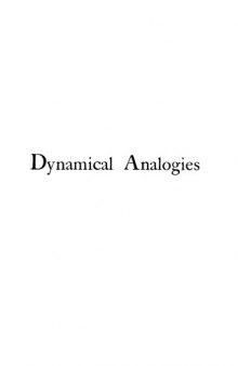Dynamical analogies,