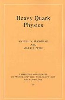 Heavy quark physics