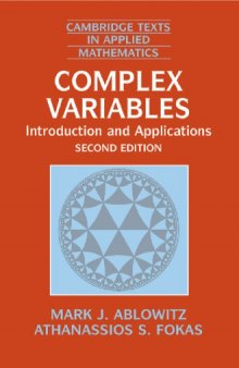Complex variables. Introduction and applications