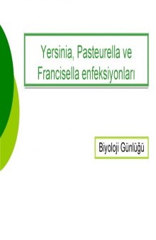 Yersinia, Pasteurella ve Francisella enfeksiyonları