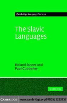 THE SLAVIC LANGUAGES