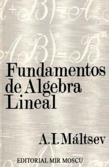 Fundamentos de Algebra Lineal