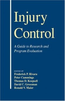 Injury Control: Research and Program Evaluation