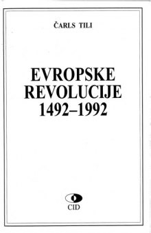 Evropske revolucije 1492-1992