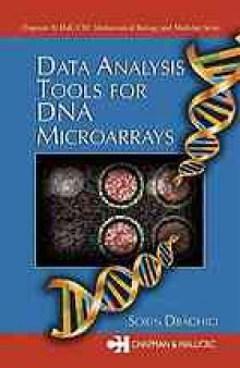 Data analysis tools for DNA microarrays