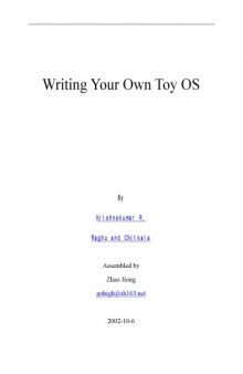 Writing Your Own Toy OS