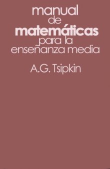 Manual de Matematicas para la Ensenanza Media