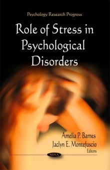 Role of Stress in Psychological Disorders  