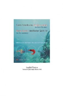 Marine Species Identification Guide for the St. Lawrence. Part 2. Marine Invertebrates, Maurice Lamontagne Institute