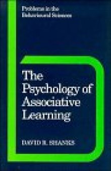 The Psychology of Associative Learning 