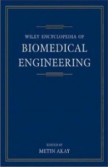 Encyclopedia of Biomedical Engineering - 6 Vol Set