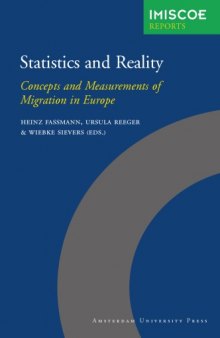 Statistics and Reality: Concepts and Measurements of Migration in Europe