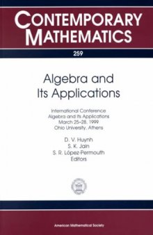 Algebra and Its Applications