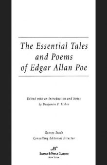 Essential Tales and Poems of Edgar Allan Poe (Barnes & Noble Classics)