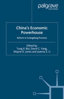 China’s Economic Powerhouse: Reform in Guangdong Province