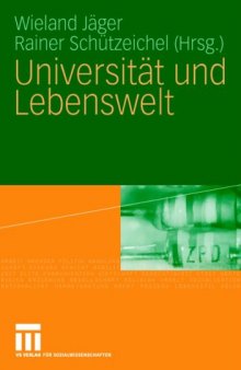 Universitat und Lebenswelt