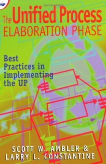 The unified process. Elaboration Phase