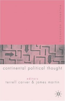 Palgrave Advances in Continental Political Thought (Palgrave Advances)