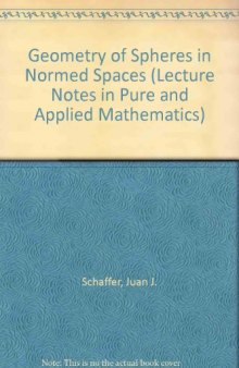 Geometry of Spheres in Normed Spaces