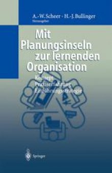 Mit Planungsinseln zur lernenden Organisation: Konzept, Praxiserfahrung, Einführungsstrategie