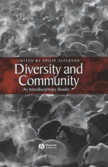 Diversity and Community: An Interdisciplinary Reader  