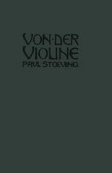 Von der Violine