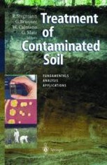 Treatment of Contaminated Soil: Fundamentals, Analysis, Applications