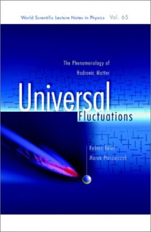 Universal fluctuations: the phenomenology of hadronic matter