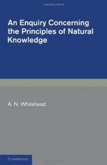 An Enquiry Concerning the Principles of Natural Knowledge  