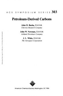 Petroleum-Derived Carbons