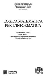 Logica matematica per l'informatica