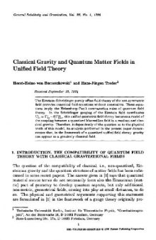 General relativity and gravitation Vol. 28