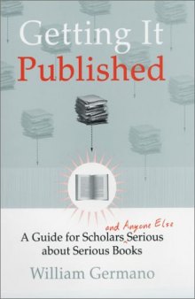 Getting it published: a guide for scholars