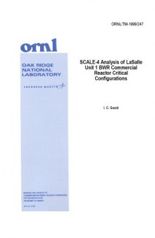 SCALE-4 Analysis of LaSalle Unit 1 BWR Commercial Reactor Critical Configurations