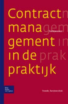 Contractmanagement in de praktijk