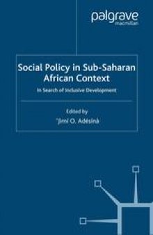 Social Policy in Sub-Saharan African Context: In Search of Inclusive Development