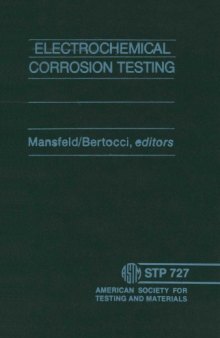 Electrochemical Corrosion Testing STP 727