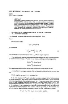 CAS-CERN Accelerator School (& Rutherford Lab) - RF Engineering for Particle Accels