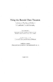 Using Borsuk-Ulam theorem. Lect. on topological methods in combinatorics and geom