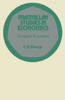 Transport Economics (کتاب اقتصاد حمل و نقل)