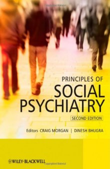 Principles of Social Psychiatry, Second Edition