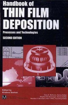 Handbook of Thin Film Deposition Processes and Techniques : Principles, Methods, Equipment and Applications